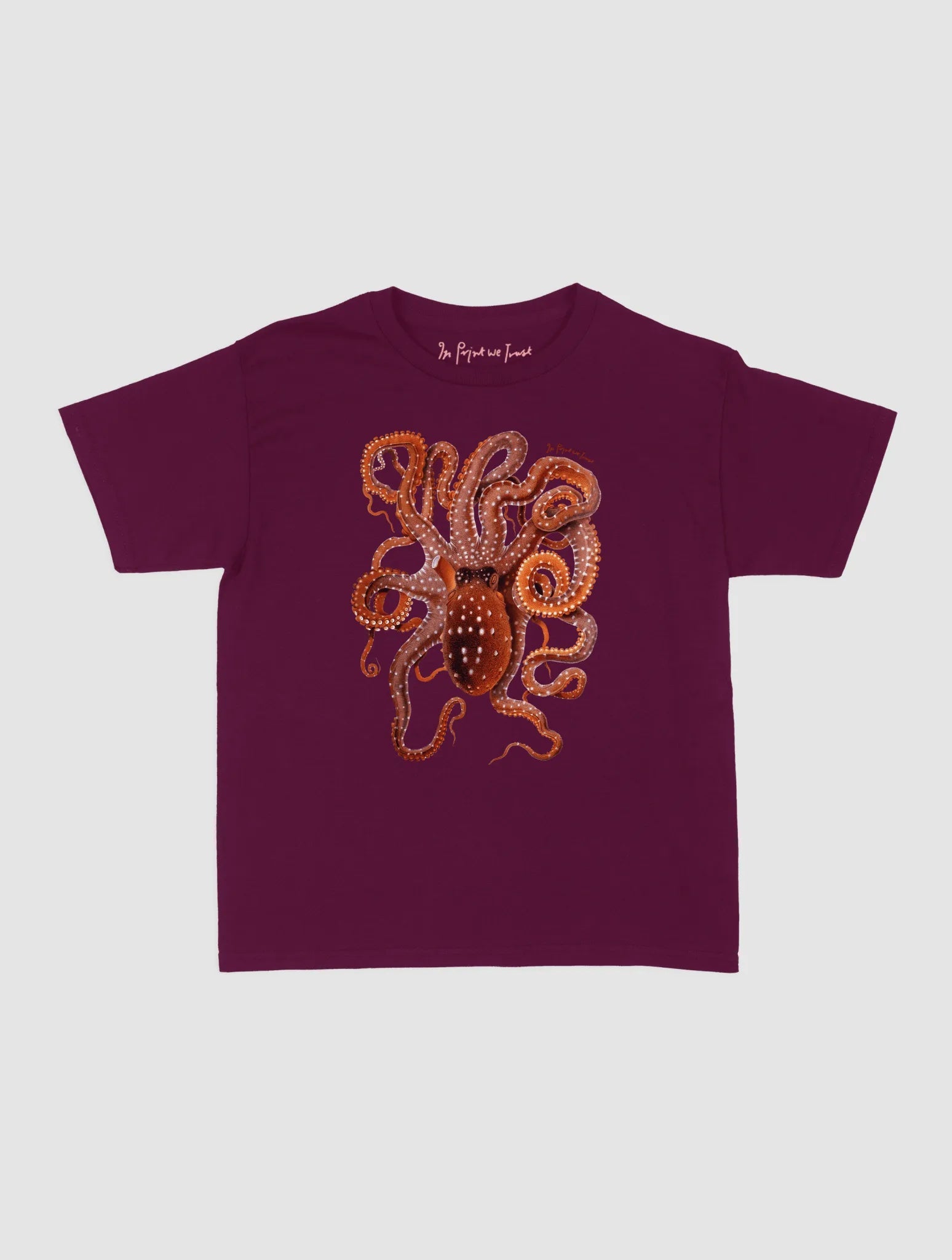 octopus baby tee - In Print We Trust