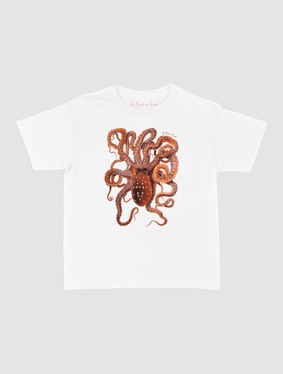 octopus baby tee - In Print We Trust