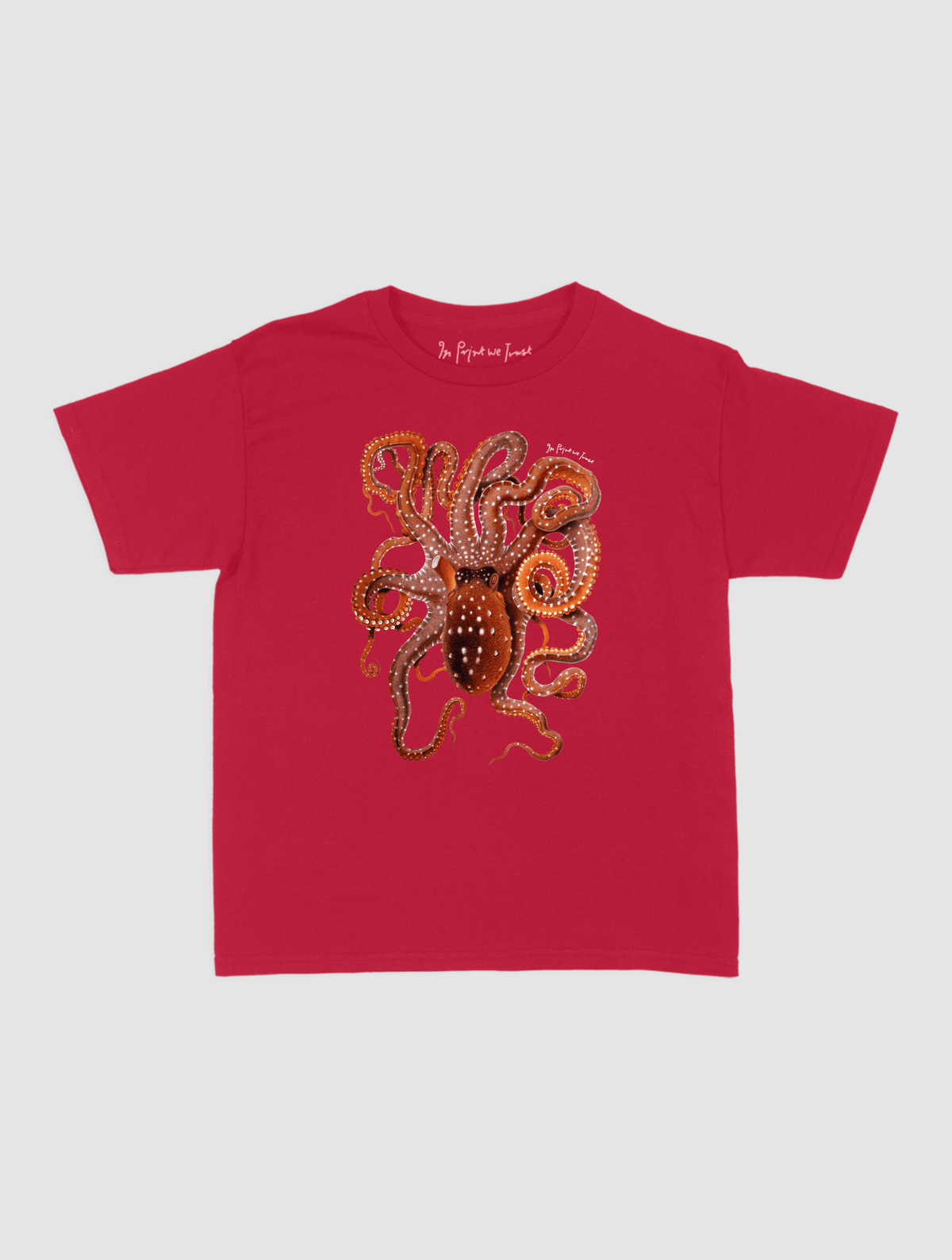 octopus baby tee - In Print We Trust