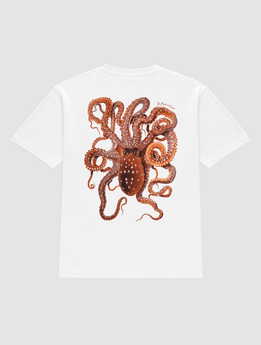 octopus heavyweight tee - In Print We Trust