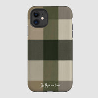 olive tough iPhone case - In Print We Trust