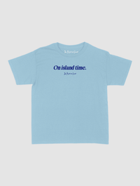 on island time baby tee - In Print We Trust
