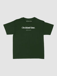 on island time baby tee - In Print We Trust