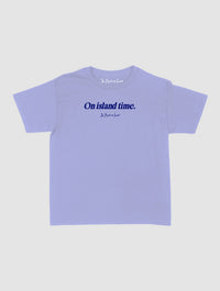 on island time baby tee - In Print We Trust