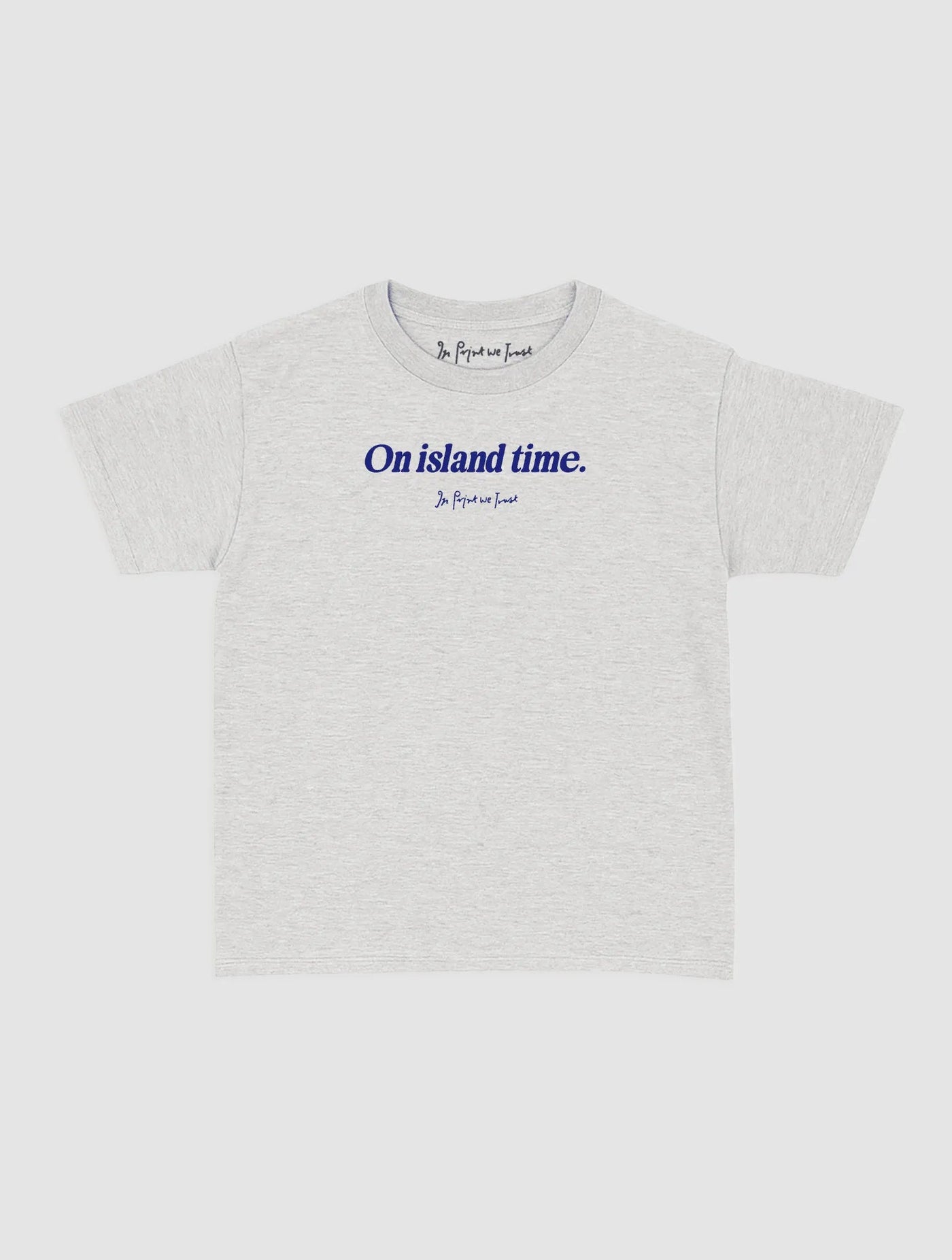 on island time baby tee - In Print We Trust