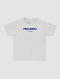 on island time baby tee - In Print We Trust
