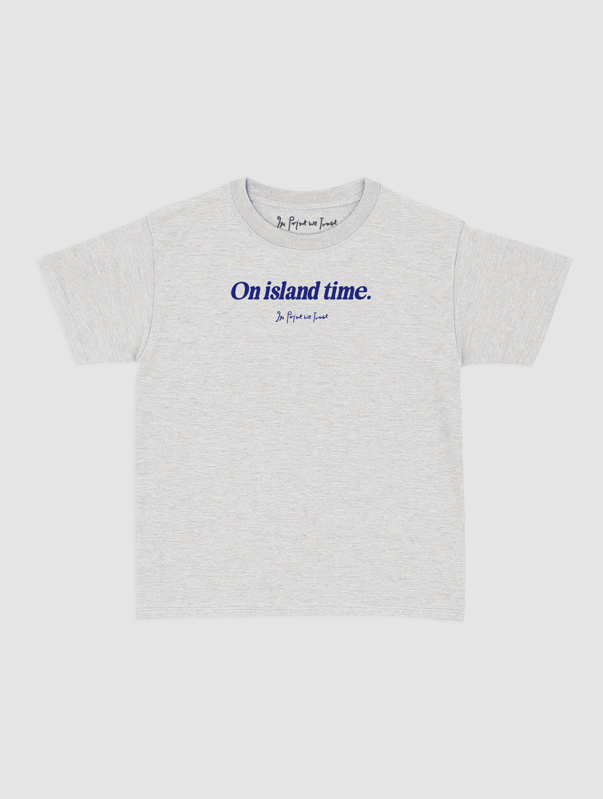 on island time baby tee - In Print We Trust