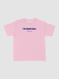 on island time baby tee - In Print We Trust