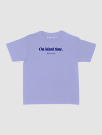 on island time baby tee - In Print We Trust