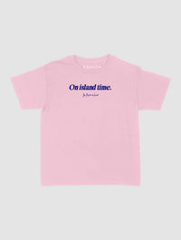 on island time baby tee - In Print We Trust
