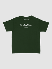 on island time baby tee - In Print We Trust