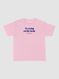 on the yacht baby tee - In Print We Trust