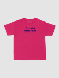 on the yacht baby tee - In Print We Trust