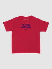 on the yacht baby tee - In Print We Trust