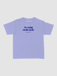 on the yacht baby tee - In Print We Trust
