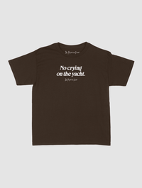 on the yacht baby tee - In Print We Trust