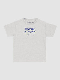 on the yacht baby tee - In Print We Trust