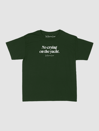 on the yacht baby tee - In Print We Trust