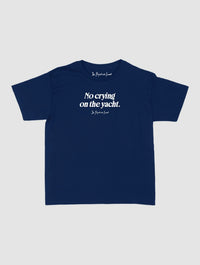 on the yacht baby tee - In Print We Trust