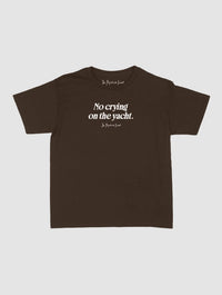 on the yacht baby tee - In Print We Trust