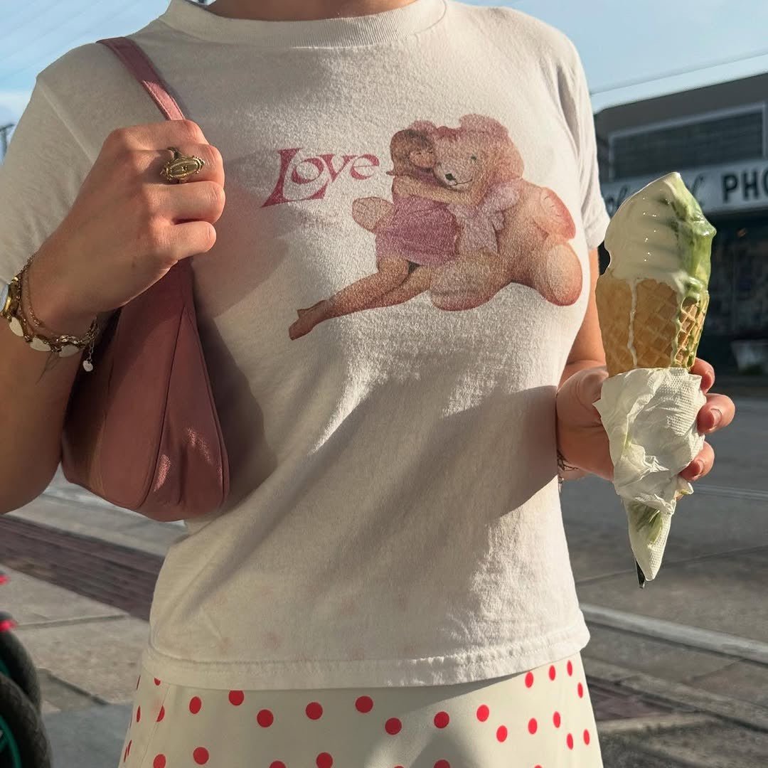 one true love baby tee - In Print We Trust