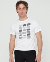one-way ticket baby tee - In Print We Trust