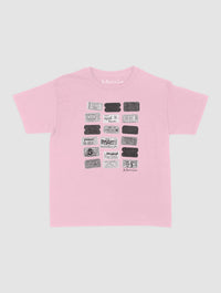 one-way ticket baby tee - In Print We Trust
