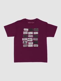 one-way ticket baby tee - In Print We Trust