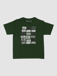 one-way ticket baby tee - In Print We Trust