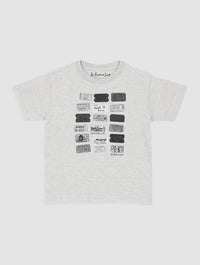 one-way ticket baby tee - In Print We Trust