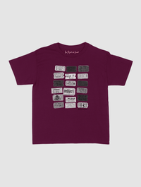 one - way ticket baby tee - In Print We Trust