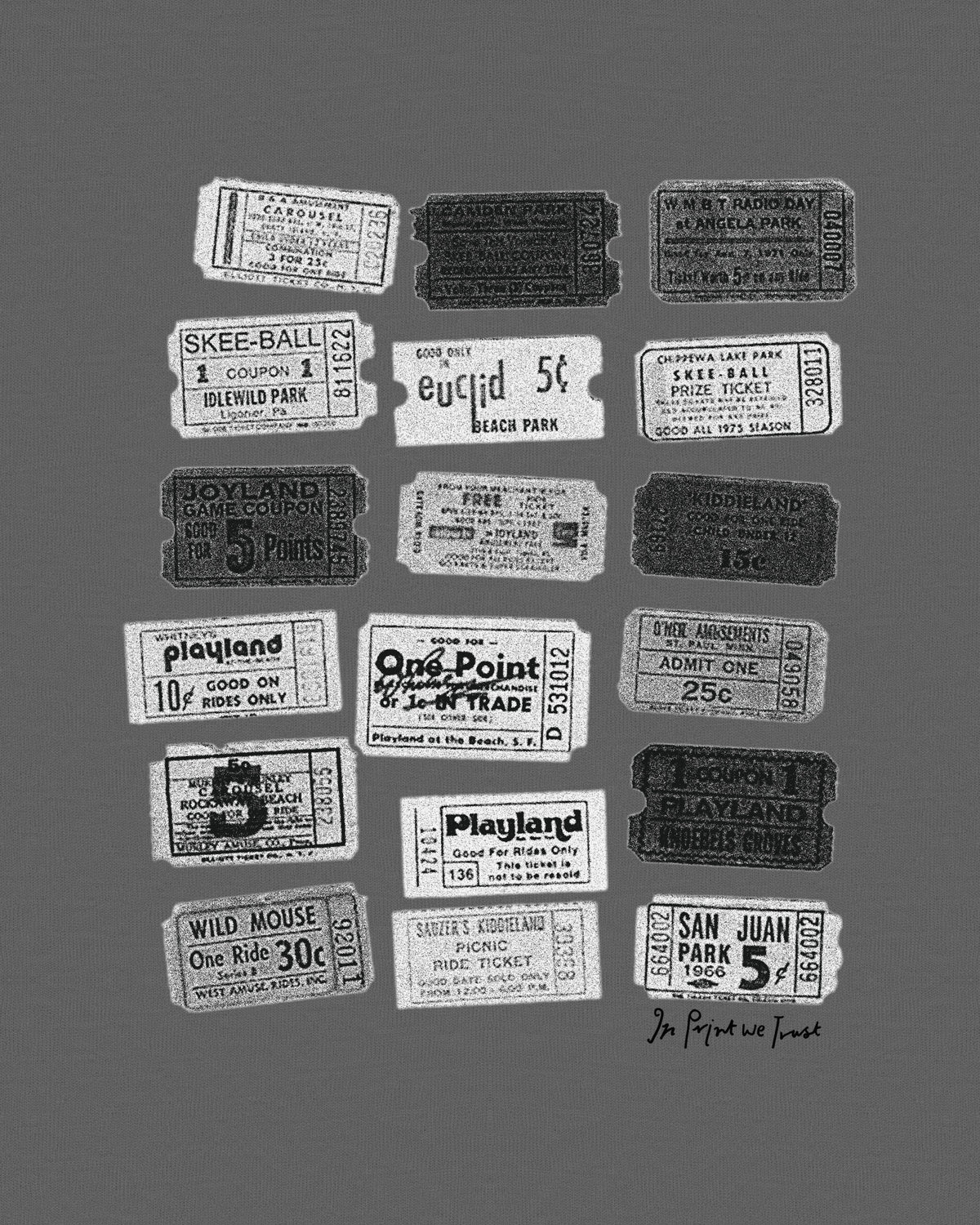 one-way ticket classic tee