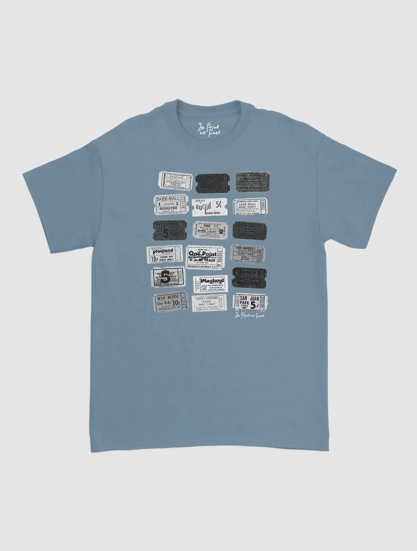 one-way ticket classic tee - In Print We Trust