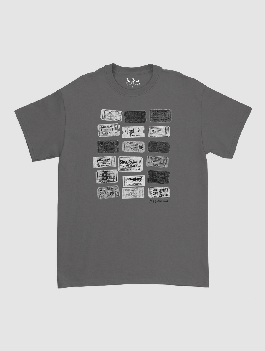 one - way ticket classic tee - In Print We Trust