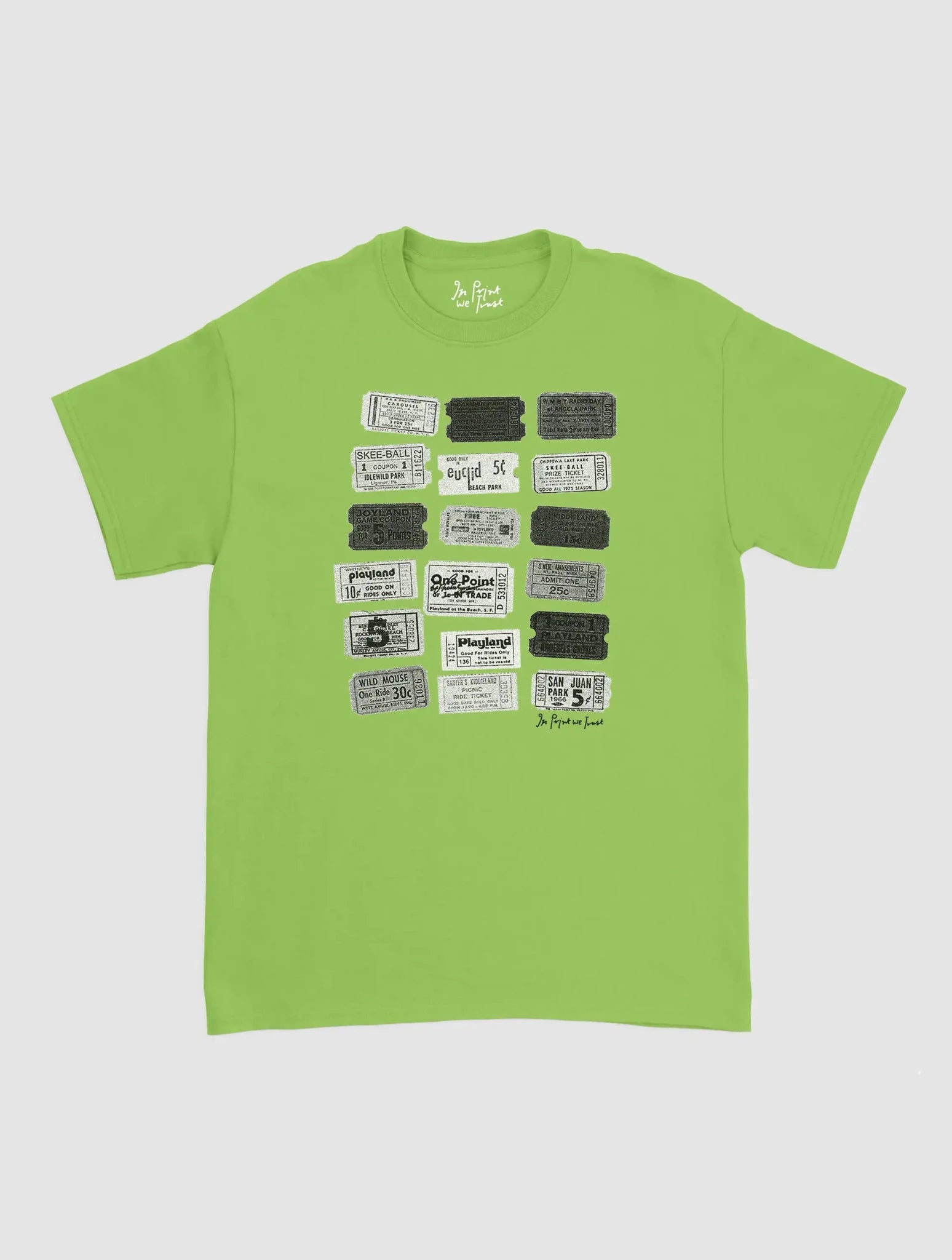 one-way ticket classic tee - In Print We Trust