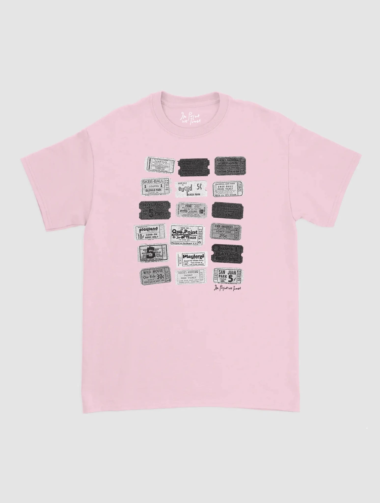 one-way ticket classic tee - In Print We Trust