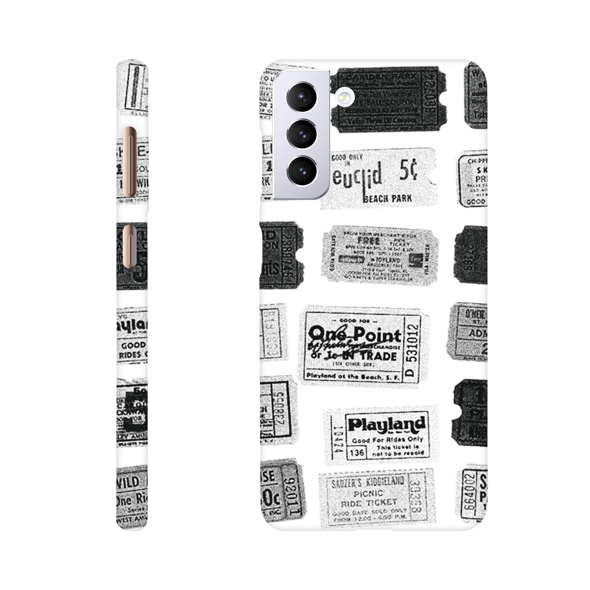 'One - Way Ticket' phone case - In Print We Trust