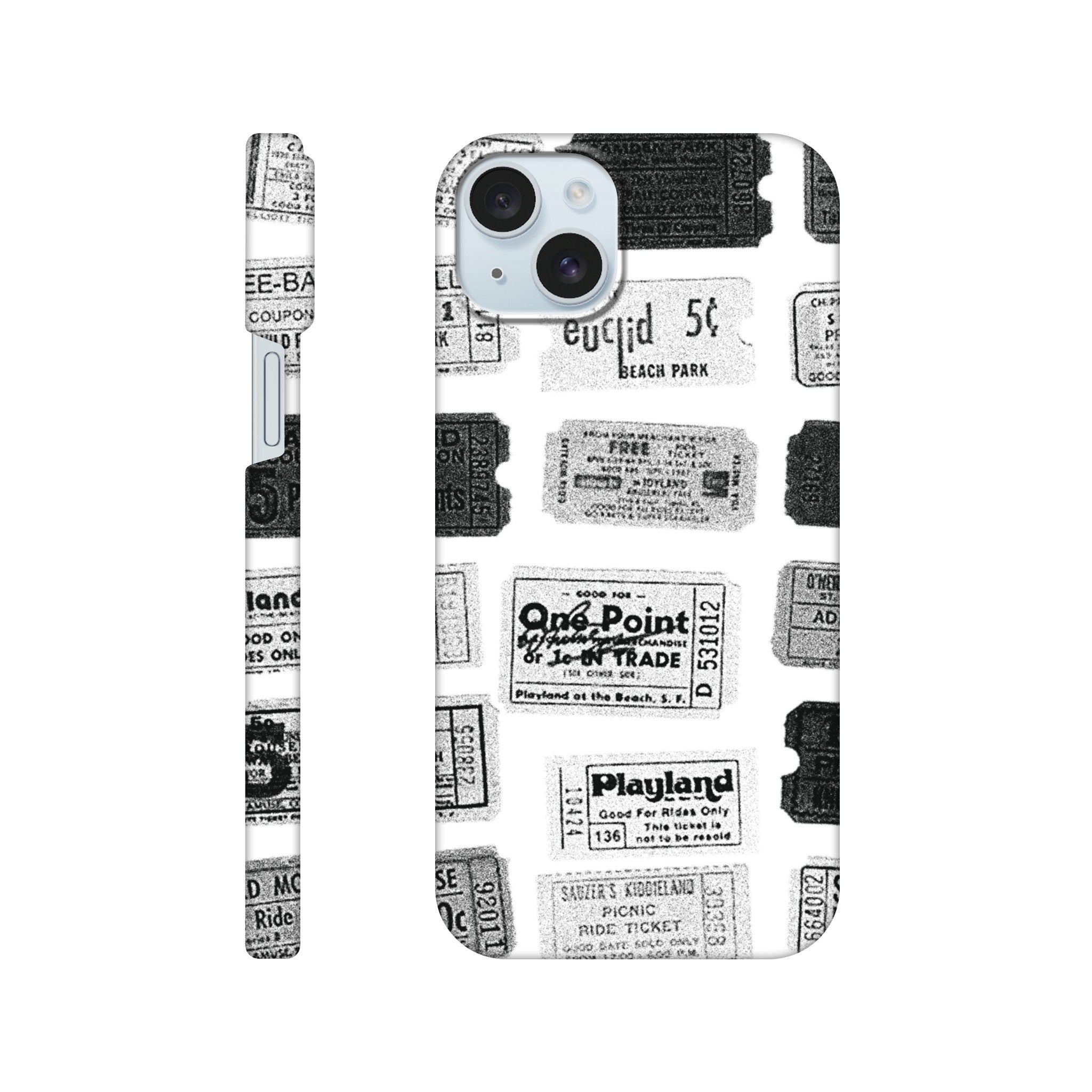 'One - Way Ticket' phone case - In Print We Trust