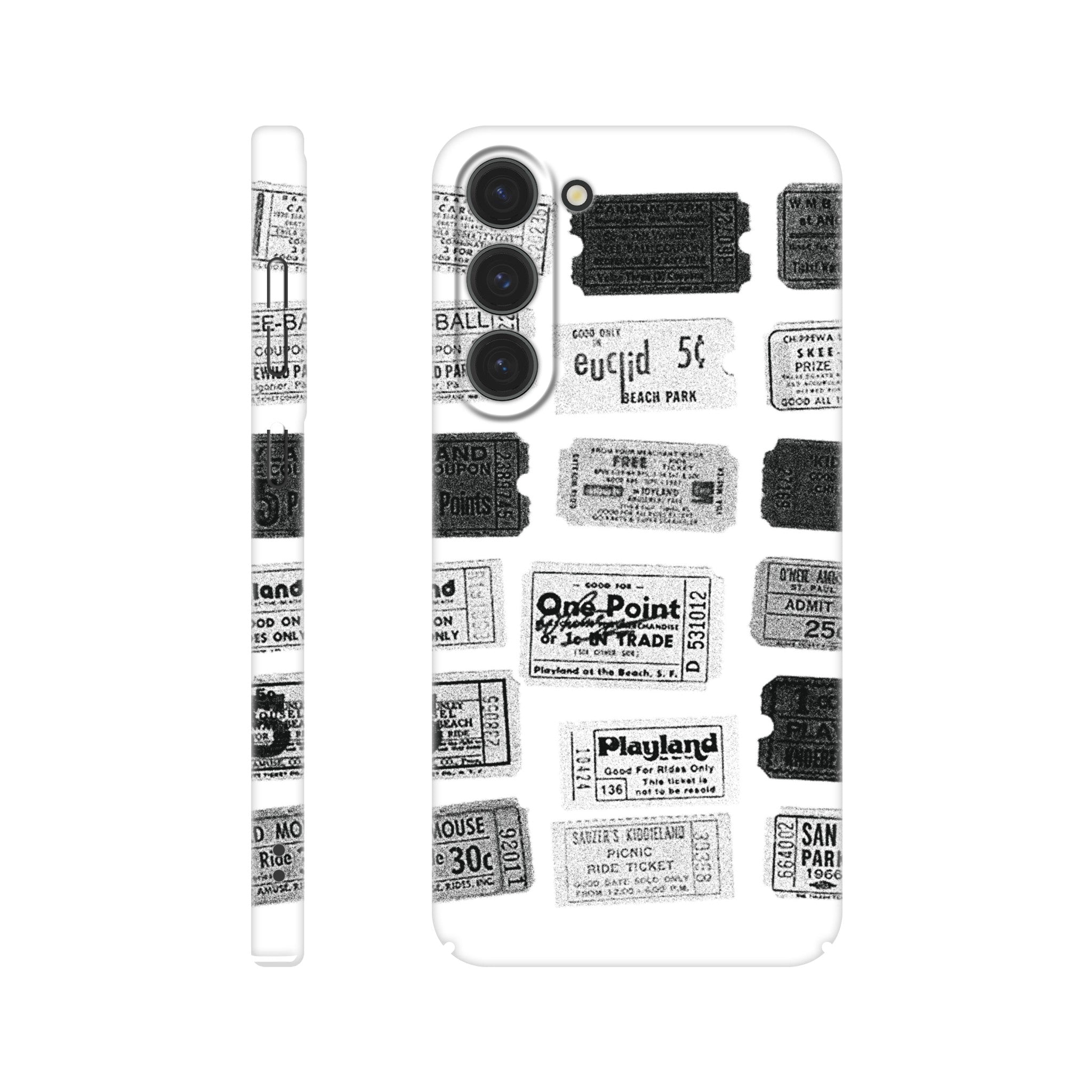 'One - Way Ticket' phone case - In Print We Trust