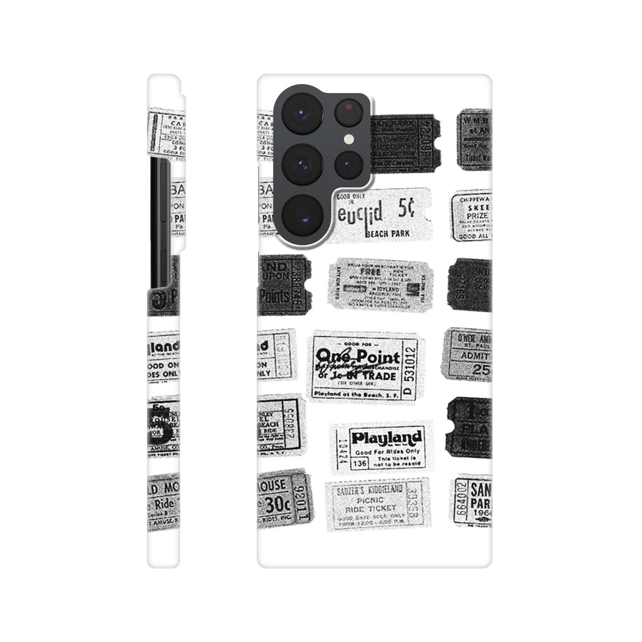 'One - Way Ticket' phone case - In Print We Trust