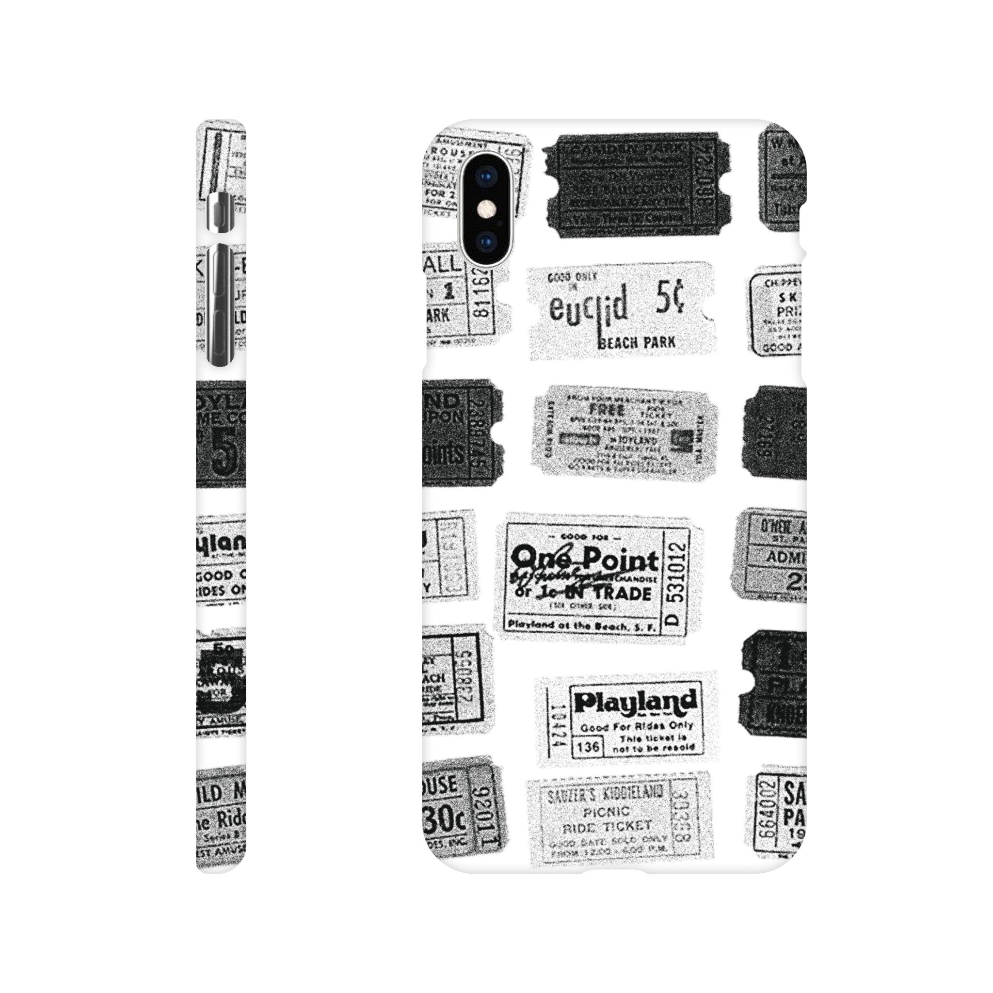 'One - Way Ticket' phone case - In Print We Trust