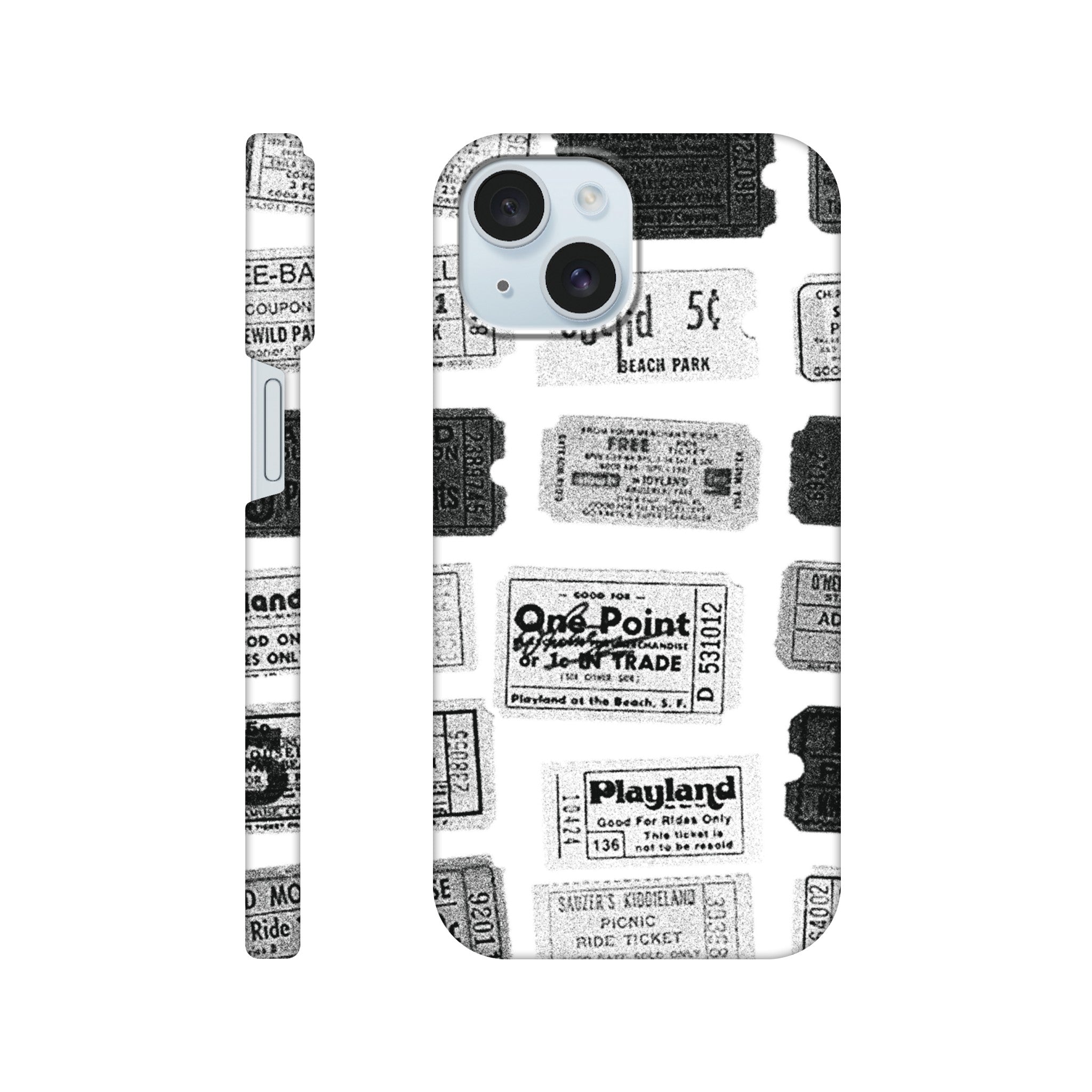 'One - Way Ticket' phone case - In Print We Trust