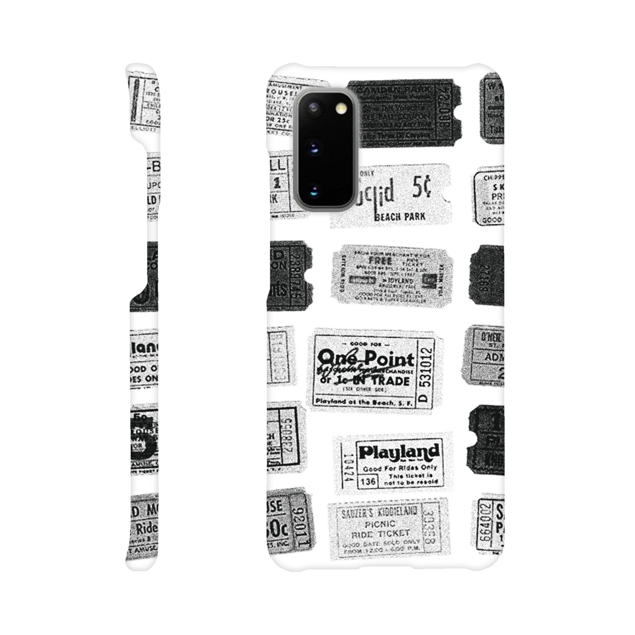 'One - Way Ticket' phone case - In Print We Trust