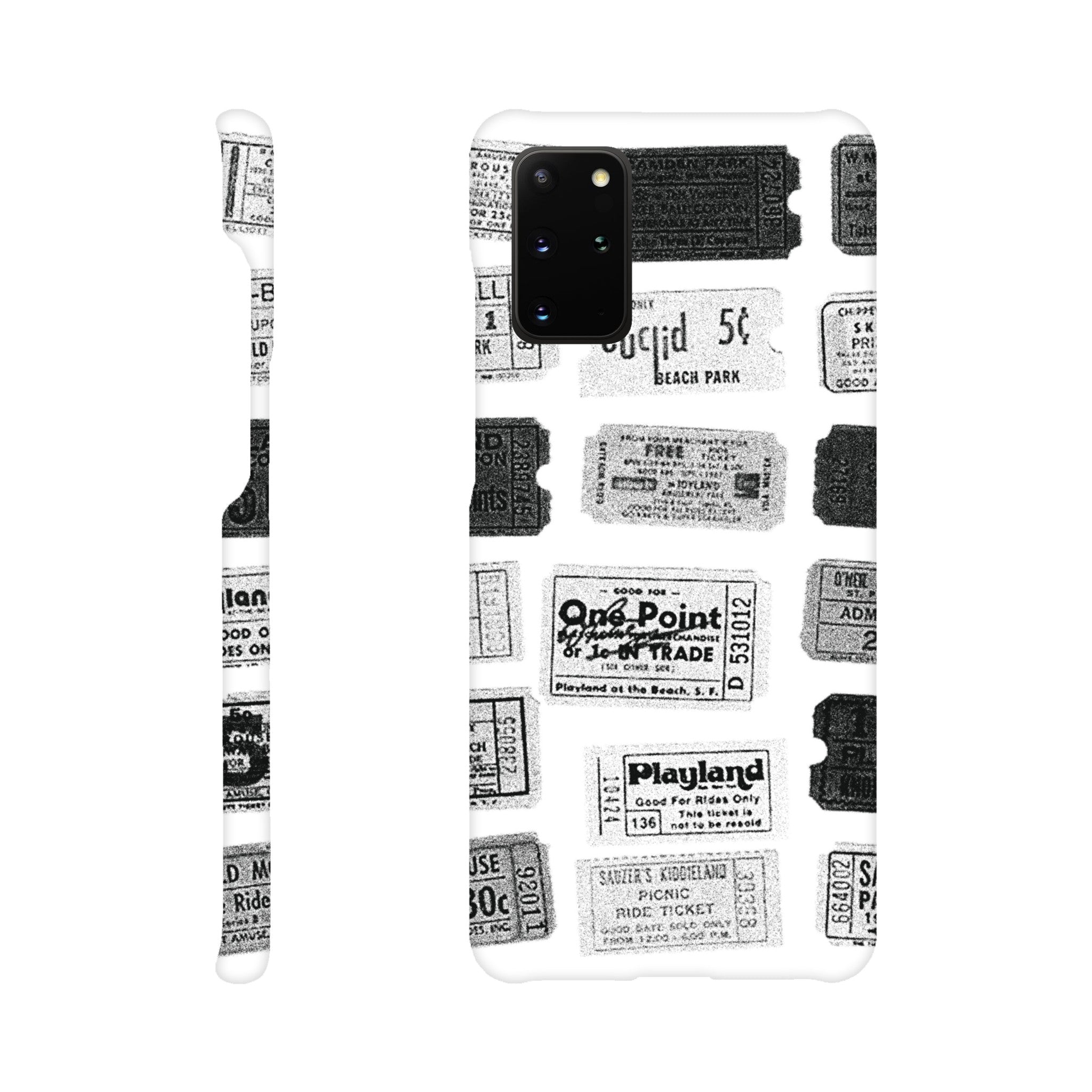 'One - Way Ticket' phone case - In Print We Trust