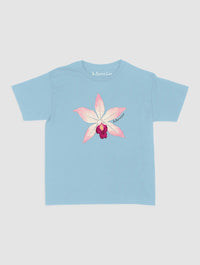 orchid baby tee - In Print We Trust