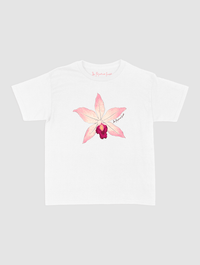 orchid baby tee - In Print We Trust