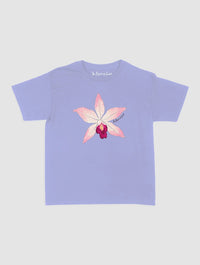 orchid baby tee - In Print We Trust