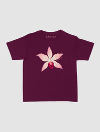 orchid baby tee - In Print We Trust