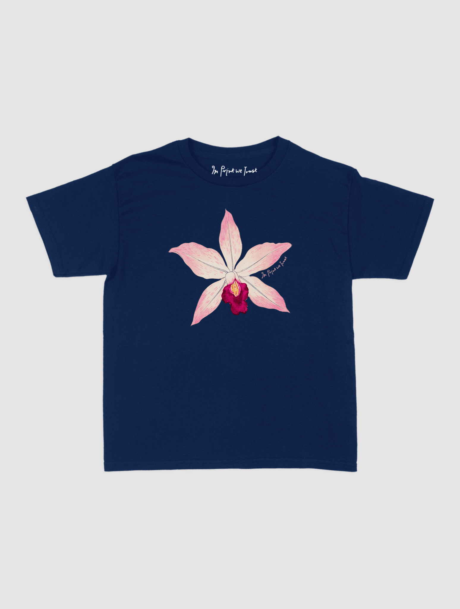 orchid baby tee - In Print We Trust