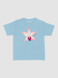 orchid baby tee - In Print We Trust